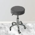 thumbnail image 3 of GROWTH TANK Housse de Tabouret de Bar Anti-Poussière Lavable Housse de Remplacement Extensible Gris, 3 of 4