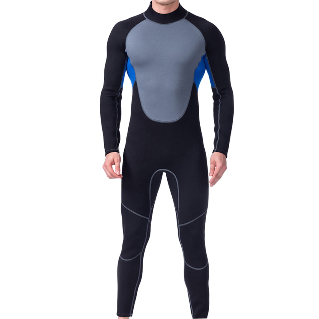 Details about   3MM MEN Wetsuit Neoprene Full Body Super stretch Diving Swimming Surfing suit 