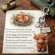 thumbnail image 1 of Highlands Bull Month Keychain Remind You Of The Power Of Silences Every Day, 1 of 7