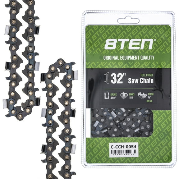 Full Chisel Chainsaw Chain 32 inch .050 3/8 105 DL for Echo Husqvarna Jonsered 810-CCC2276H