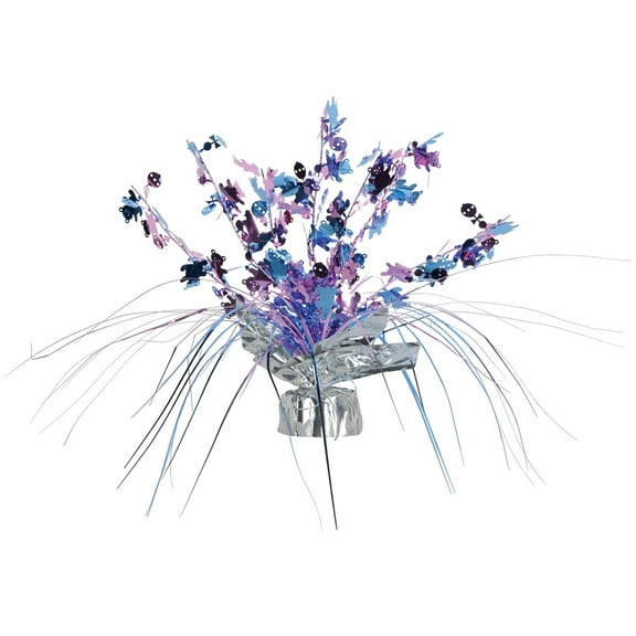 Party Central Club Pack of 12 Vibrantly Colored Teddy Bear and Rattle Cascading Baby Shower