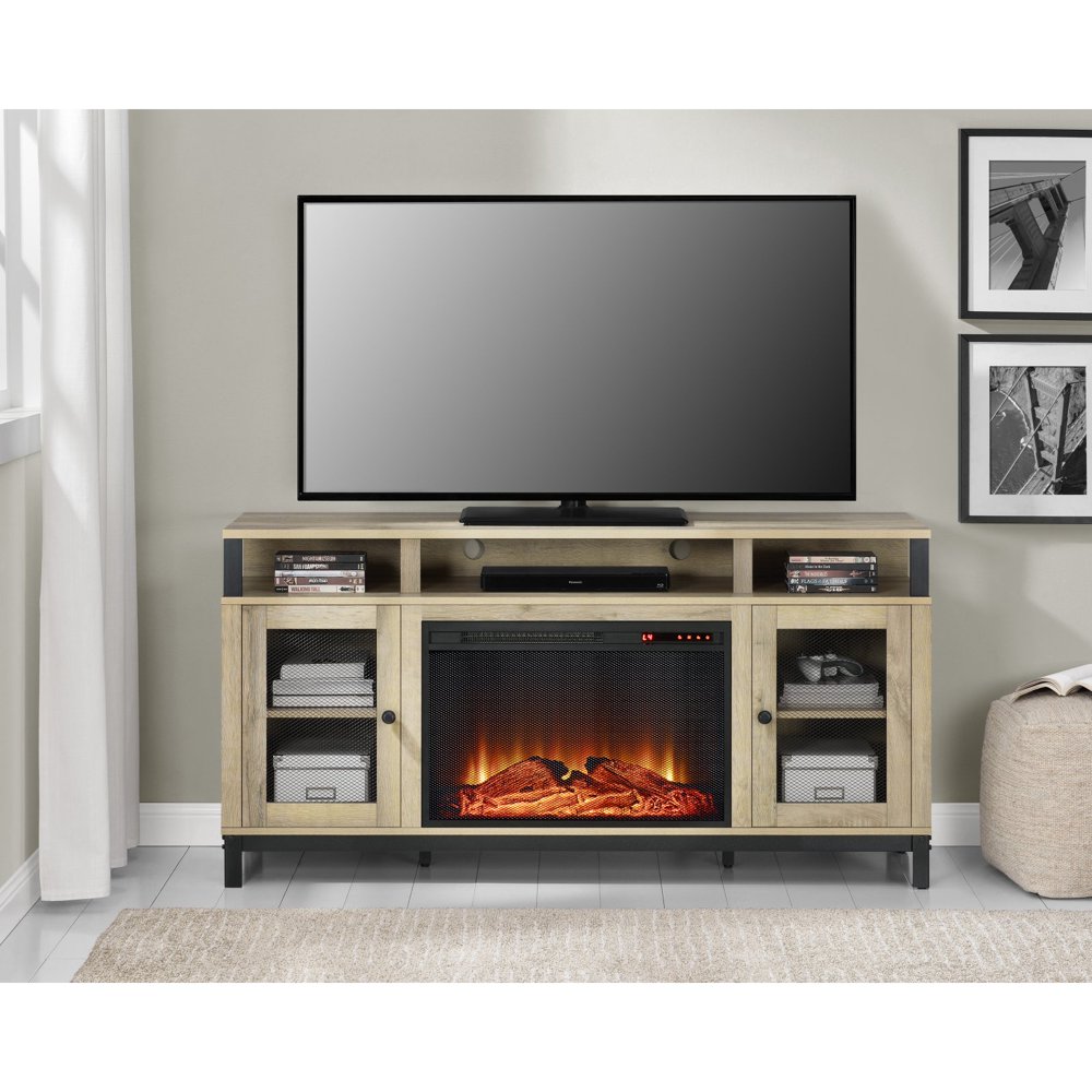 Ameriwood Home Paradox Fireplace TV Stand