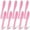 Pink, variant on Pink Moisturizers Spatula,Silicone Cosmetic Stirring Spoon,Skin Care Mask Mixing Applicator Tools,Large Lotions Mixer,Disposable Plastic Makeup Scoop,for Home Beatuty Spa 10Pcs