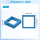 thumbnail image 2 of Uxcell Soporte de Exhibición Flotante 3D, Soporte para Monedas, Caja de Almacenamiento de Joyas, Vitrina Flotante Azul, 2 of 7