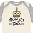 thumbnail image 4 of Inktastic Baby Boy Tribal New to Our Tribe Boys or Girls Long Sleeve Baby Bodysuit, 4 of 5