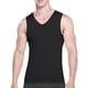 thumbnail image 1 of Men's Summer Ice Silk Traceless Thin Breathable Color V-neck Sleeveless Top L, 1 of 4