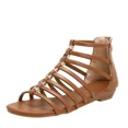 thumbnail image 4 of nuevos zapatos de mujer con cordones en el tobillo a la moda, Sandalias planas, zapatos de mujer, sandalias para niña, zapatos planos para mamá, zapatillas, 4 of 4