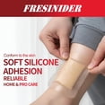 thumbnail image 3 of Silicone Foam Dressing 10-Pack, 4x4" Waterproof Bordered Bed Sore Bandages for Pressure Ulcer Wound Care & Elderly Care, 3 of 7