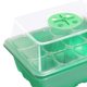 thumbnail image 2 of Caja de 12 agujeros para cultivo de semillas, bandeja para sembrar plantas de jardín de invernadero (verde) Ndcxsfigh Libre de BPA, 2 of 4