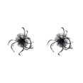 thumbnail image 2 of pitrice 1/2/3/5 Maille Fascinator Femmes Coiffure Prom Maquillage Nuptiale Scène Performance Réglable Photo Coiffe Fille Bande de Cheveux Noir 2PCS, 2 of 6