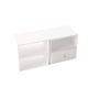 thumbnail image 1 of Mueble para casa de muñecas a escala 1/12, multiusos, creativo y contemporáneo. Blanco, 1 of 9