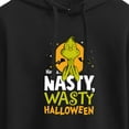 thumbnail image 3 of The Grinch - Grinch Nasty Wasty Hallo Meanween  - Juniors Cropped Pullover Hoodie, 3 of 5