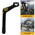 thumbnail image 2 of LEORX Handlebar Riser Extension Replacement Accessory Black Aluminium Alloy 1Pack, 2 of 7