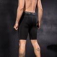 thumbnail image 4 of Compression Shorts for Men Spandex Running Workout Athletic Underwear, 4 of 6