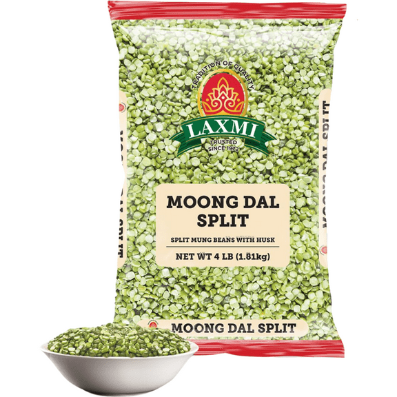 Laxmi Moong Dal Split Chilka 4 Lb