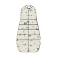 thumbnail image 1 of ergoPouch - Cocoon Sleep Sack Swaddle - Organic Cotton Newborn Swaddle Bag with Two-Way Zipper - Baby Swaddle Blanket for Safe Sleep 0.2tog - Savannah 3-6M, 1 of 1