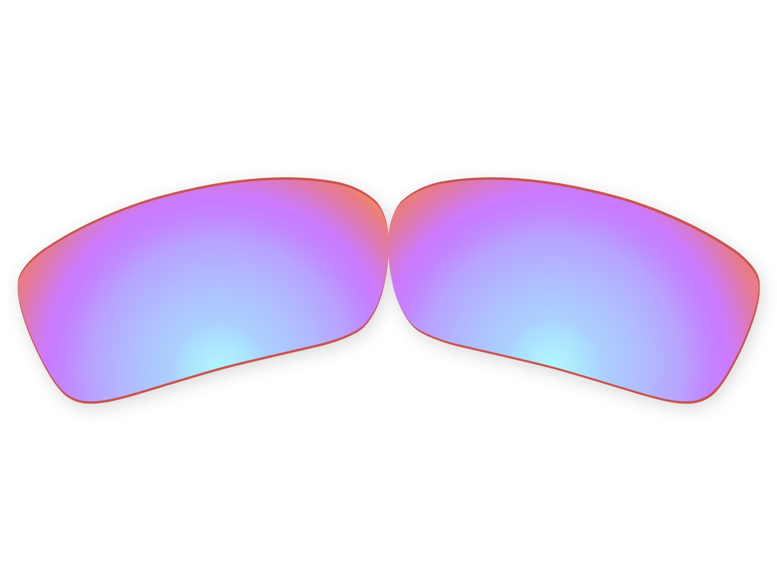 Vonxyz Trail MirrorCoat Polarized Lenses Replacement for Oakley Si