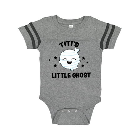 

Inktastic Cute Titi s Little Ghost with Stars Gift Baby Girl Bodysuit