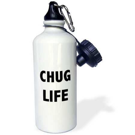 Download 3dRose CHUG LIFE, Sports Water Bottle, 21oz