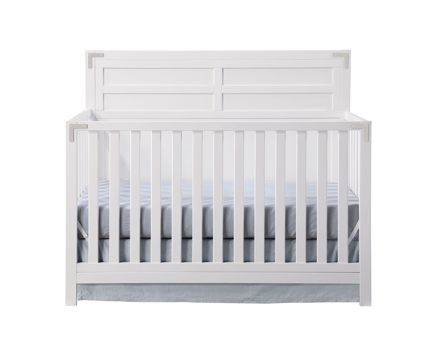 Rustic clearance white crib