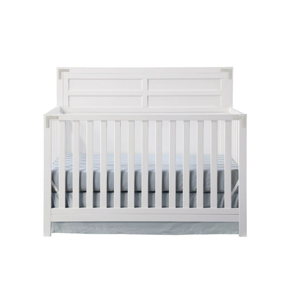 Ti Amo Mila 4-in-1 Convertible Infant Crib, Snow White