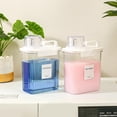 thumbnail image 3 of VOTLEVT 64 OZ Laundry Detergent Dispenser, Liquid Laundry Soap Dispenser, Fabric Softener Dispenser, Scent Booster/Laundry Powder Holder & Container, Laundry Room Organization and Storage, 2PACK, 3 of 6