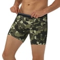 thumbnail image 5 of Men Camouflage Print Boxer Briefs Novelty Boxer Shorts Underwear No Fly, 5 of 7