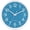 White Blue, variant on GYA 16 Inch Sealed Large Outdoor Clock Waterproof, Silent Battery Operated Weatherproof Wall Clocks for Pool Patio Outside Home (Black)