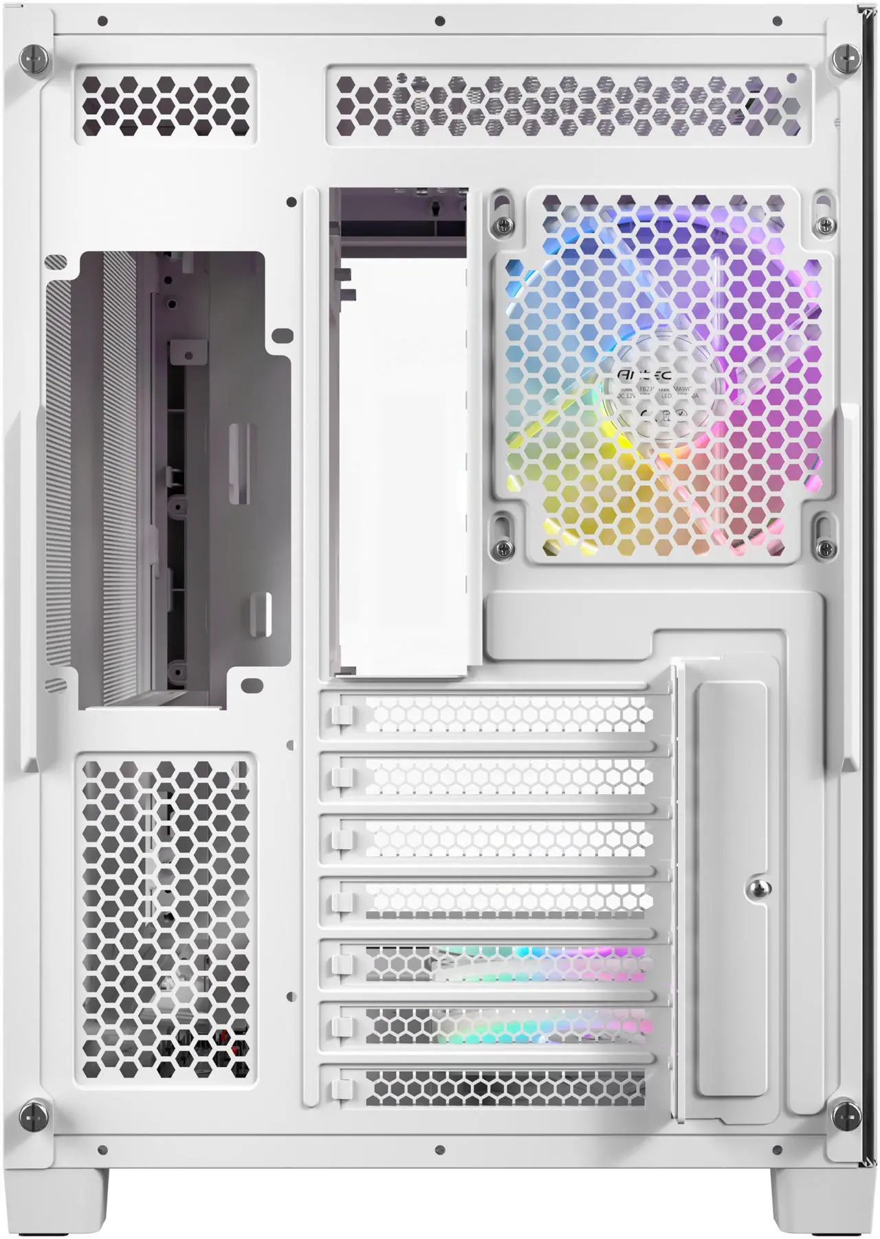 Antec C5 Curve ARGB, 4 x 120mm ARGB PWM Fans Included, Up to 10 Fans Simultaneously, Type-C 3.2 Gen 2 Port, Curved Tempered Glass Front & Side Panels, 360mm Radiator Support, Mid-Tower ATX PC Case