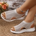 thumbnail image 5 of YOUYEDIAN Orthopedic Sandals for Women Beach Open Toe Arch Support Shoes Summer Comfy Slip on Non Slip Casual Slippers, 5 of 8
