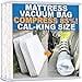 thumbnail image 3 of Mattress Vacuum Bag Sealable Bag for Memory Foam or Inner Spring Mattresses compression and Storage for Moving and Returns Leakproof Valve and Double Zip Seal (cal-King), 3 of 4