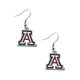 NCAA Arizona Wildcats Dangle Logo Boucle d'Oreille Ensemble Cadeau de Charme – image 1 sur 1