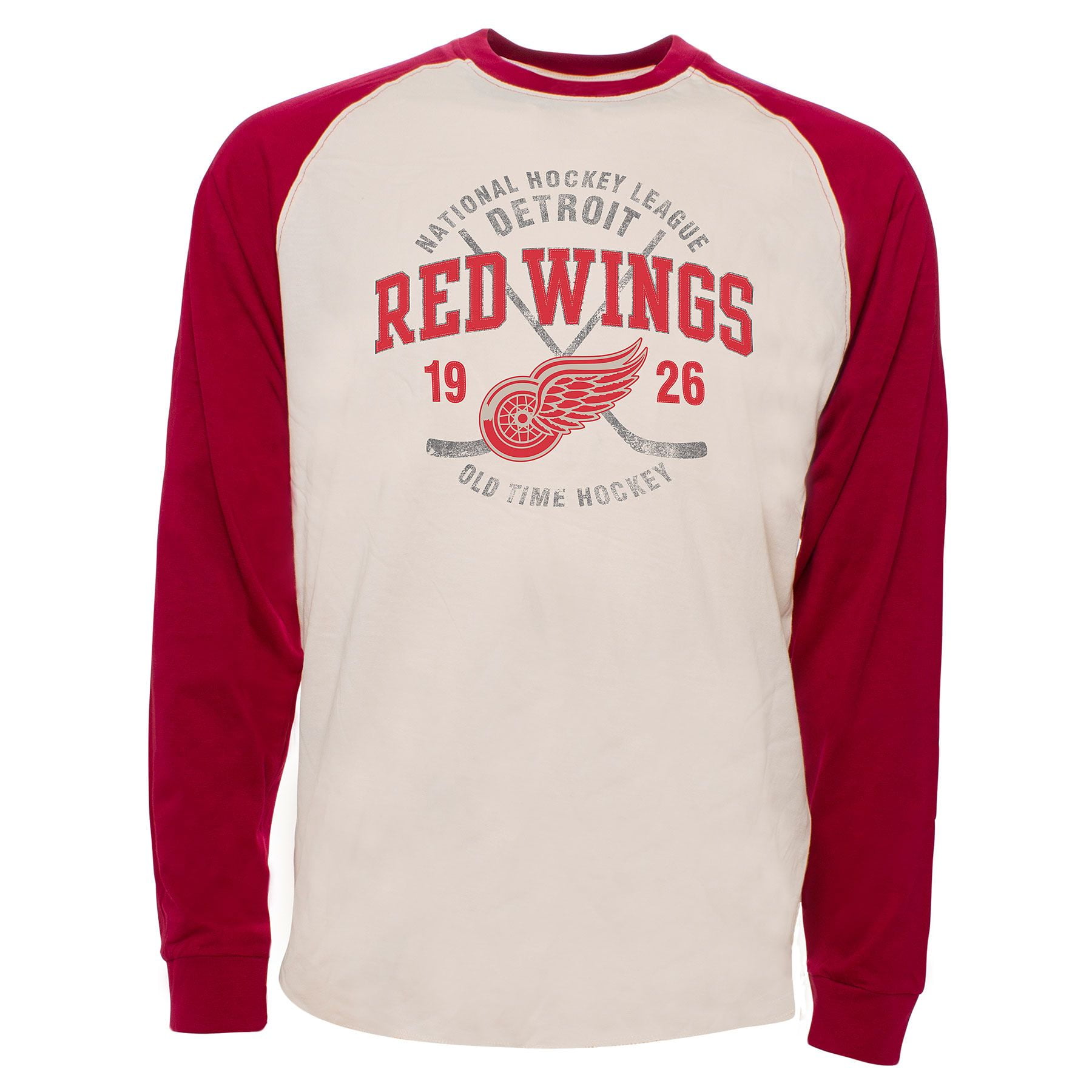 red wings home jersey color