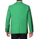 thumbnail image 3 of Inspire Chic Chaquetas de Traje de Negocios Deportivas para Hombre con Solapa Pico Clásica de Un Solo Botón S Verde, 3 of 6