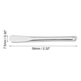thumbnail image 2 of Unique Bargains 4 Pcs Makeup Spatula Mini Spoon for Facial Cosmetic Face Cream Zinc Alloy 2.32"x0.30" Silver Tone, 2 of 7