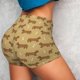 thumbnail image 4 of Fotbe Dachshund Dog Puppy Shorts Sin Costuras – Shorts Deportivos de Cintura Alta para Mujer, Elásticos para Gimnasio, Yoga, Running o Ciclismo-Large, 4 of 8