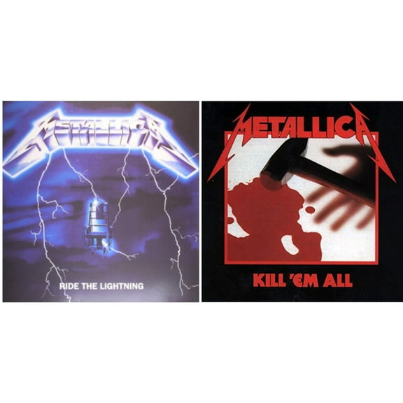 Ride The Lightning (180G) & Kill Em All (180G) [LP Vinyl Bundle]