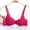 #0070-Wine, variant on Xucatan Wireless Bra for Women Seamless No Underwire Comfort Bra Full Coverage Soft Support Everyday Cozy Bra Gift