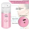 thumbnail image 2 of 1Piece Nano Sprayer Portable Mini Face Mist Handy Sprayer Atomization USB Rechargeable Face Steamer Sprayer for Skin Care Eyelash Extensions, 2 of 10