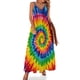 thumbnail image 1 of Vestido sin mangas con efecto tie dye Cóctel de vestidos Falda de verano para mujer Vestidos de falda de verano para mujer, 1 of 7