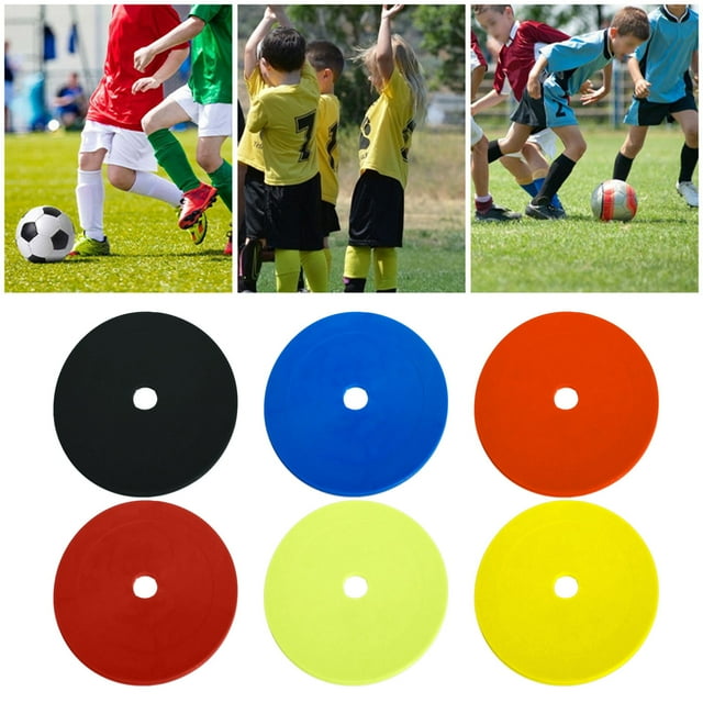 Football Training Mark Plate Non-slip Training Vibrant Color Soccer Training Obstacle Round Disc Football Sports