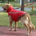 thumbnail image 5 of SPRING PARK Reflective Stripe The Dog Face Pet Clothes Puppy Waterproof Coat Winter Warm Jacket, 5 of 7