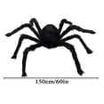 thumbnail image 3 of Halloween Spider Decorations Outdoor Halloween Simulation Skull Big Spider 150Cm Plush Spider Ornament Spider Halloween Decorations Outdoor Giant Spider Halloween Decorations, 3 of 9