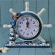thumbnail image 2 of Reloj Despertador Silencioso para El Hogar con Decoración Habitación Escritorio de Noche Macarena Reloj de ancla, 2 of 8