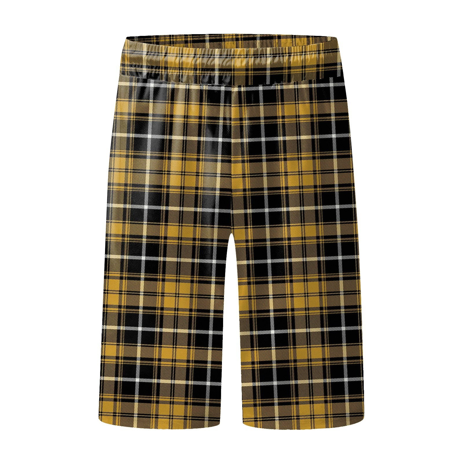 Yellow And Red Plaid Pants Toraway Winter Mens Pajama Sets Cotton