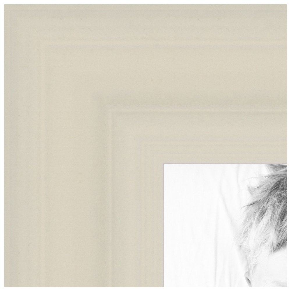 ArtToFrames 16x16 Inch White Picture Frame, This White Wood Poster