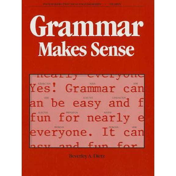 Pre-Owned Grammar Makes Sense Se 1987c (Paperback) 0822451018 9780822451013
