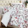thumbnail image 5 of Southshore Fine Living, Inc. Christmas King Duvet Cover with 2 Pillow Shams - Christmas Tree Print, 5 of 9