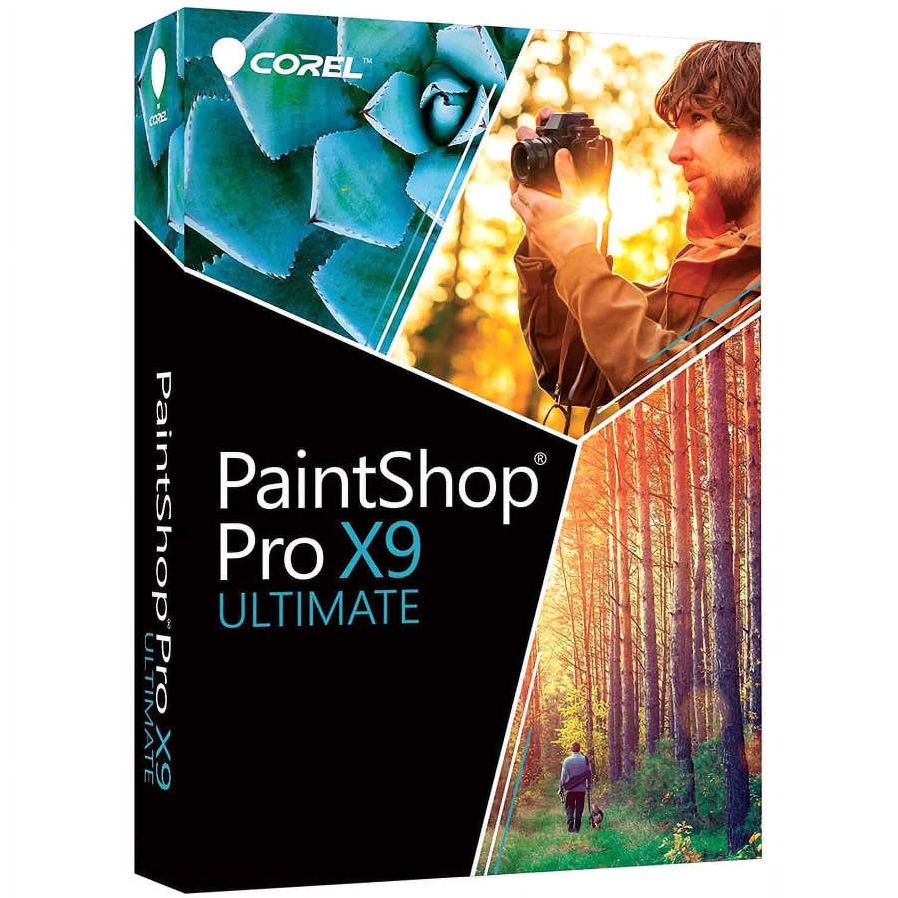 Corel PaintShop Pro X9 Ultimate Photo Editing Software and Bonus Collection