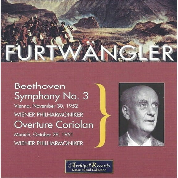 Beethoven / Furtwangler - Sym 3-Wien 30.11.1 - Music & Performance - CD